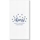 Confetti Dots Cheers Deville Guest Towels Image 1 of 4